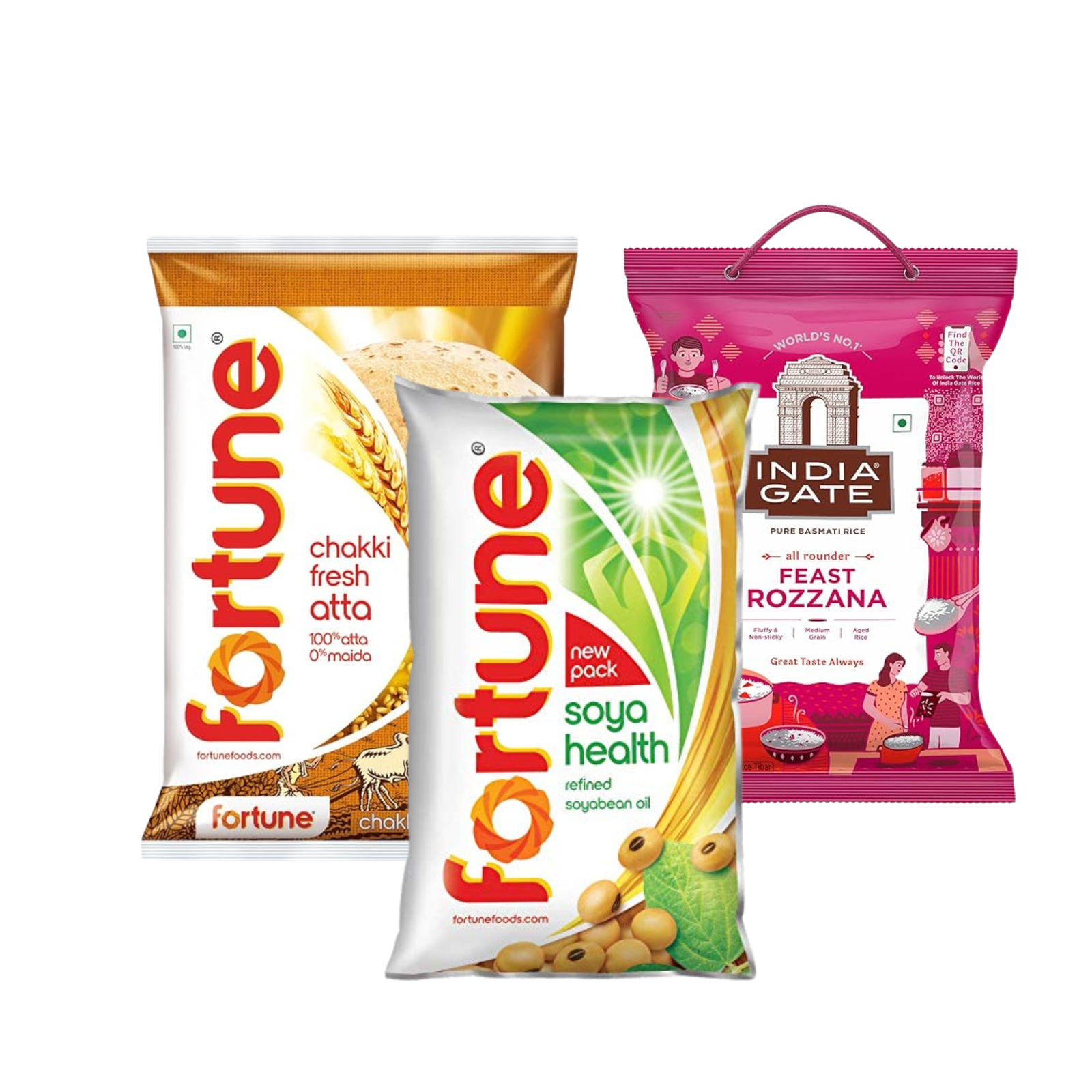 Flour, Oil & Rice