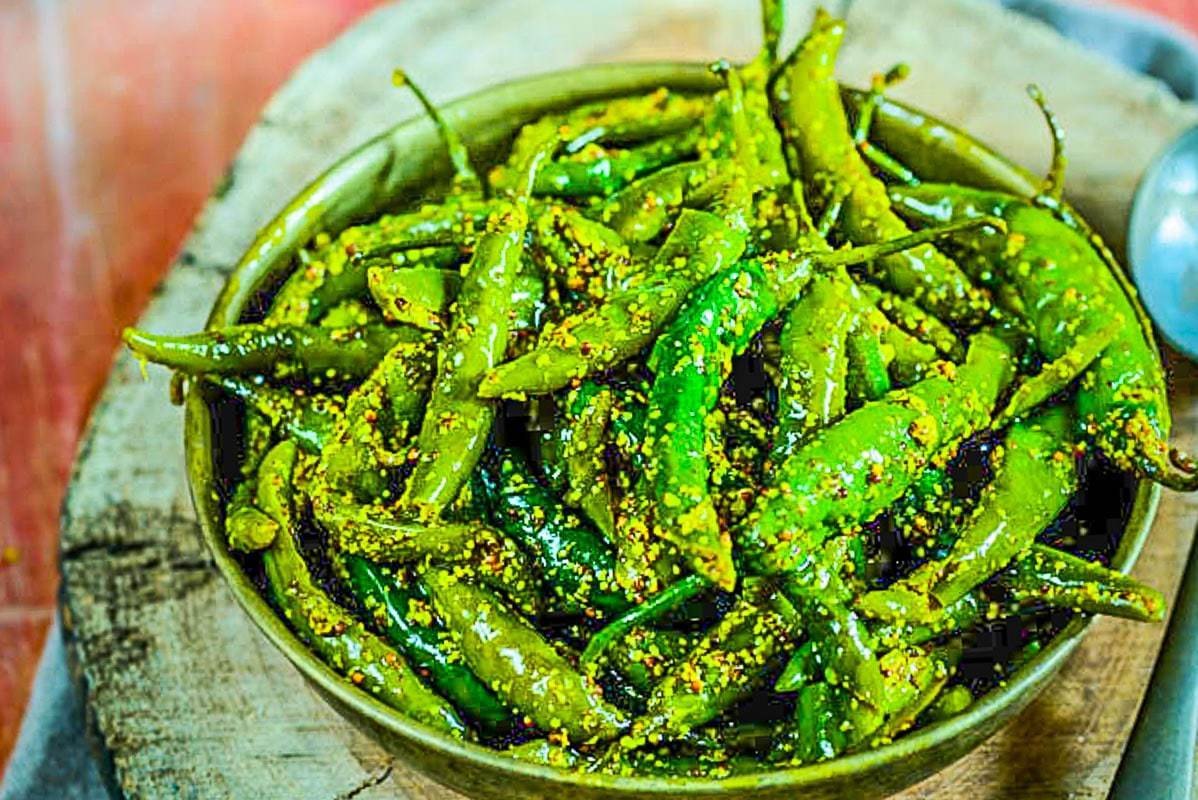 Green Chilli Pickle 1kg