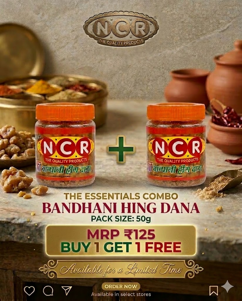 Bandhani Hing Dana 50g Buy 1 Get 1 Free