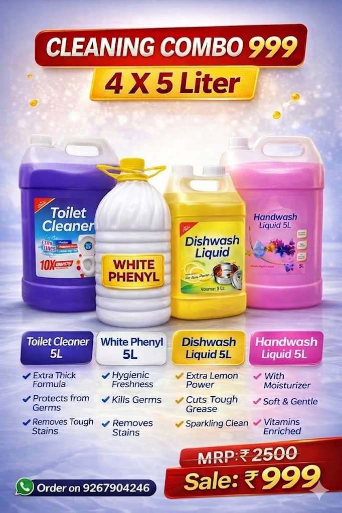 Cleaning Best Combo 999 4 Items